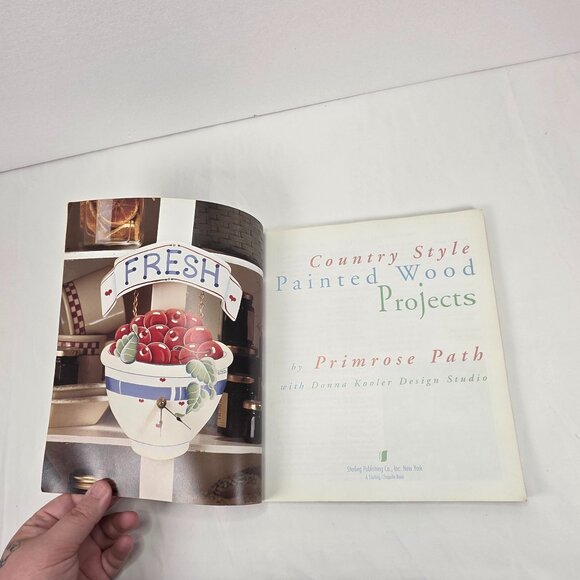 Country-Style Painted Wood Projects Primrose Path & Donna Kooler Craft Book - Picture 7 of 10